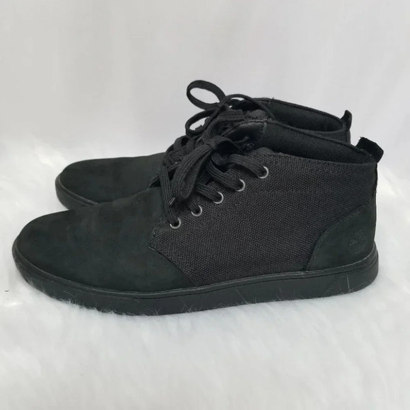 TIMBERLAND Men's  Groveton PT Chukka Boots Black 7 - Picture 7 of 12